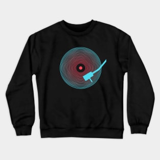 vinyl record Crewneck Sweatshirt